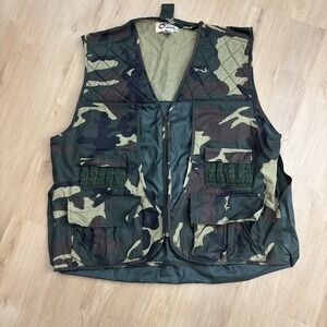 Vintage Sports Afield Camp Hunting Vest 2XL Ammo Pouches